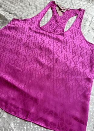 Пижама victoria’s secret satin short and racerback tank (s,m р.)6 фото