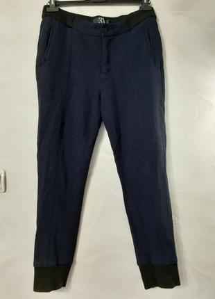 Шерстяные брюки джоггеры