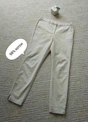 Білі котонові штани брюки c&a yessica  розмір 34/36