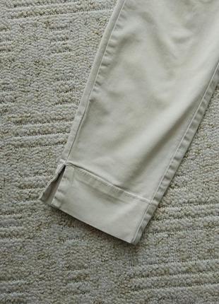 Белые брюки штаны бананы размер 34/396 фото