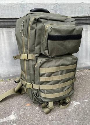 Тактический рюкзак 50 л хаки. рюкзак военный олива2 фото