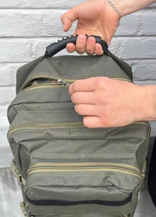 Тактический рюкзак 50 л хаки. рюкзак военный олива6 фото