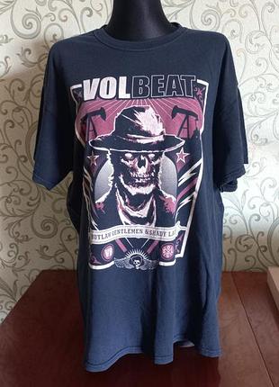 Volbeat футболка. рок мерч