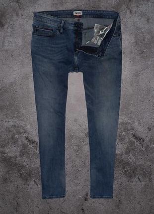 Tommy hilfiger slim jeans (мужские динсы слим томми хилфигер