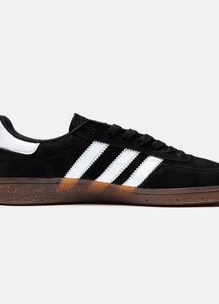 Классическое кроссовки adidas spezial handbalschoen оригинал черные оригинальные кроссовки adidas spezial3 фото