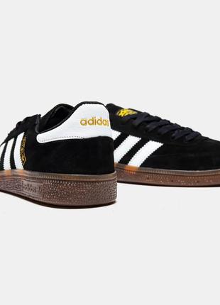 Классическое кроссовки adidas spezial handbalschoen оригинал черные оригинальные кроссовки adidas spezial6 фото