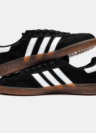 Классическое кроссовки adidas spezial handbalschoen оригинал черные оригинальные кроссовки adidas spezial7 фото