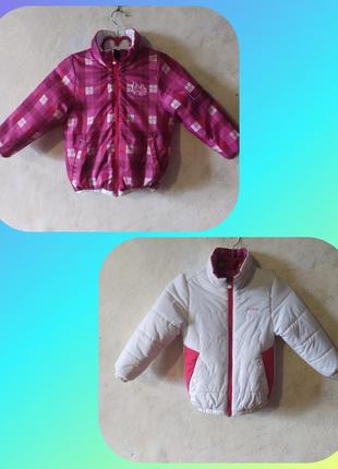 Двухстороння куртка 5-6 років