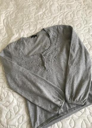 Свитерочек хлопковый трикотаж