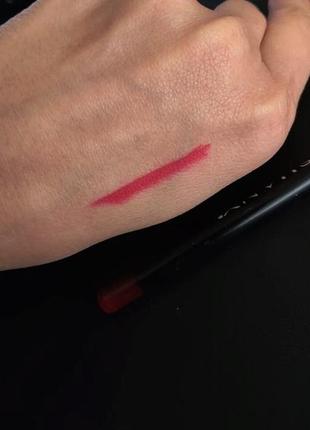 Олівець для губ шані matte lip liner - red velvet