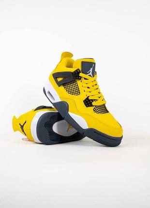 Jordan 4 retro lightning yellow