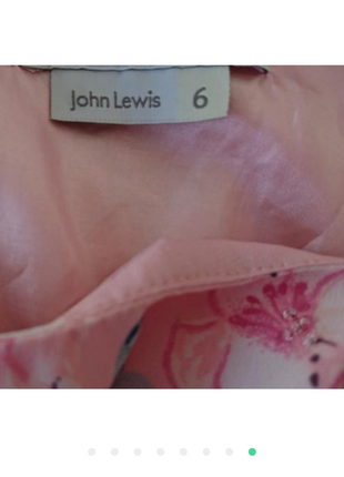 Нарядное платье john lewis 6-7лет платье в цветочный принт5 фото