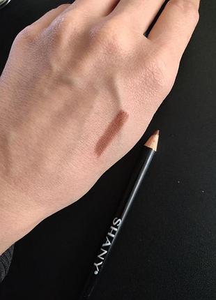 Карандаш для губ shany matte lip liner - double chocolate