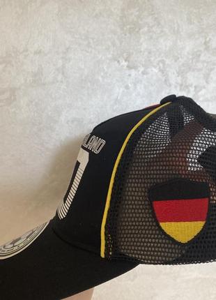 Кепка deutschland бейсболка 10 ничевинка сетка сеткой черная германия германия5 фото