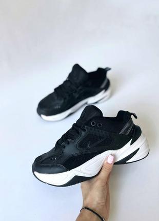 Кроссовки nike m2k tekno black & white