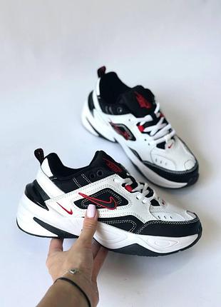 Кроссовки nike m2k tekno red glow