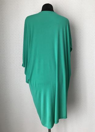 Стильное нарядное платье красивого зеленого цвета от mary portas, размер 20, укр 54-56-583 фото