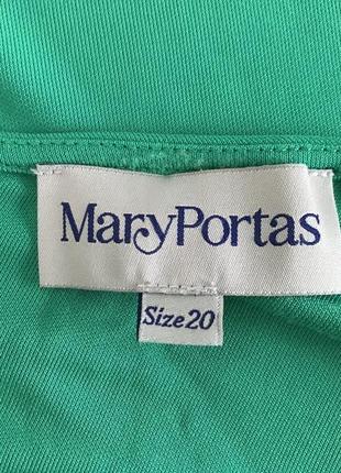 Стильное нарядное платье красивого зеленого цвета от mary portas, размер 20, укр 54-56-585 фото