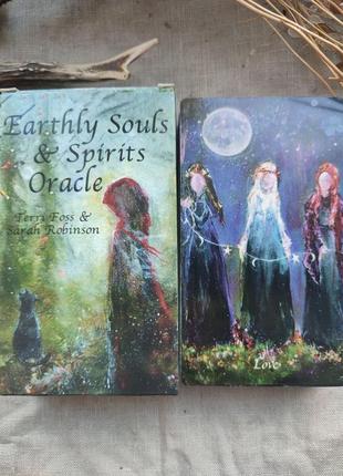 Місячний оракул земних душ і духів гадальні карти earthy souls and spirits oracle колода карт1 фото