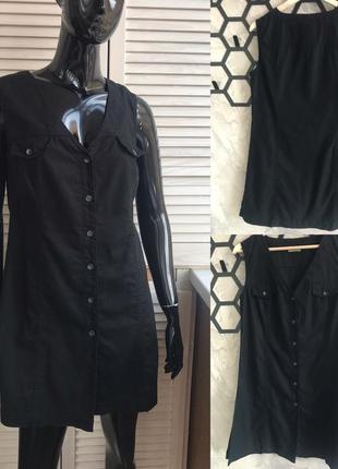 Рубашка/туника my wear лен/котон,размер m