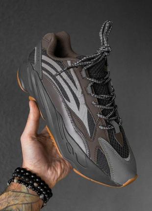 💖adidas yeezy boost 700 v2 geode black💖кросівки адідас жіночі ізі демисезон4 фото