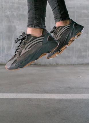 💖adidas yeezy boost 700 v2 geode black💖кросівки адідас жіночі ізі демисезон7 фото