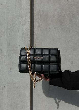 Женская сумка michael kors soho small quilted leather shoulder bag 🕊️3 фото