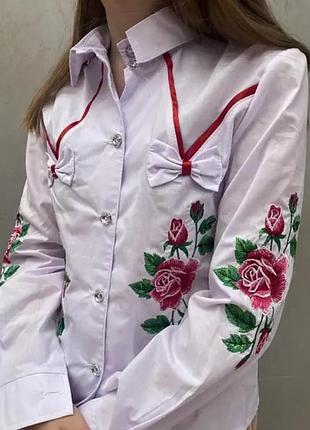 Вышитая рубашка