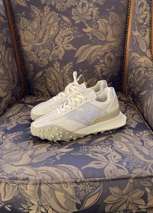 Замшеві кросівки new balance xc-72 cream blue