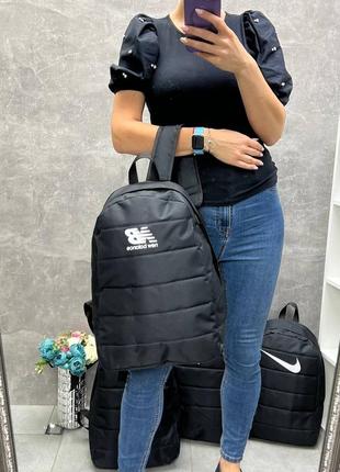 Черный практичный стильный качественный рюкзак унисекс4 фото