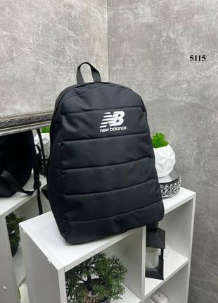 Черный практичный стильный качественный рюкзак унисекс