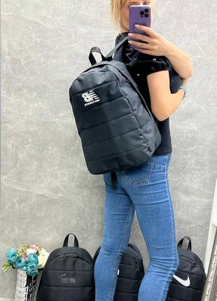 Черный практичный стильный качественный рюкзак унисекс6 фото