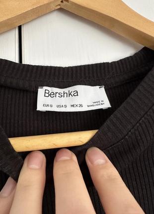 Плаття чорне bershka2 фото