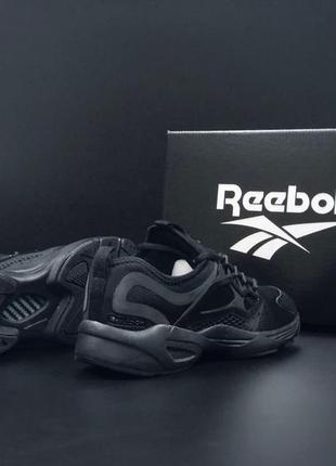 Демисезонные мужские черные кроссовки mens reebok sole fury adapt sneakers / замшевые кроссовки на осень5 фото