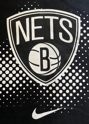 Футболка nike nba brooklyn nets, оригінал, розмір l8 фото