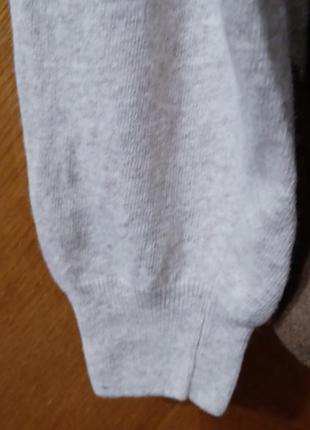 100% шерсть стильный супер теплый мужской свитер джемпер р. m от san&fa woolmark