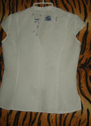 Супер блуза"per una"р.10,100%лен2 фото