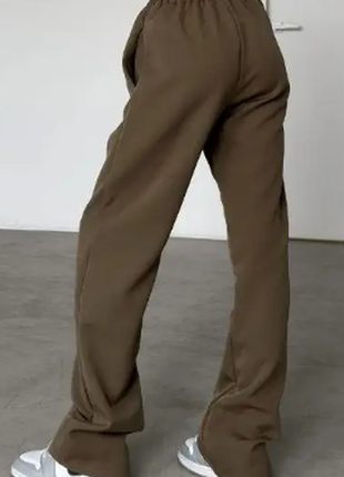 Жіночі трендові базові штани-палацо зі стрілками на високій посадці 3 кольори 151ко6 фото