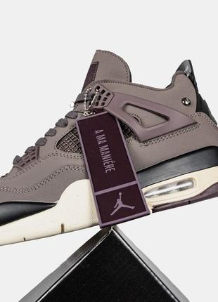 A ma maniere x air jordan 4 violet ore3 фото