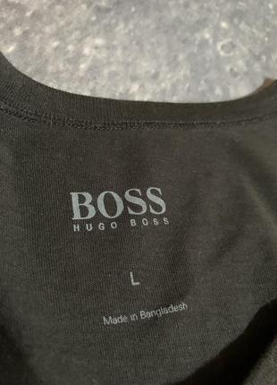 Футболка преміальна базова чоловіча hugo boss5 фото