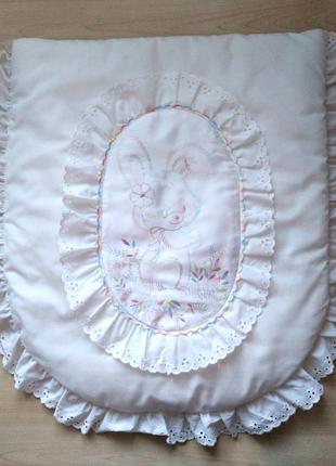 Комплект ковдра та наволочка для немовлят в