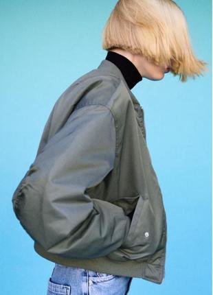 Zara бомбер куртка6 фото