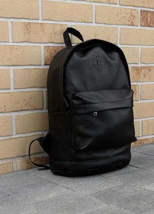 Рюкзак повседневный унисекс❤️ базовый рюкзак из эко кожи