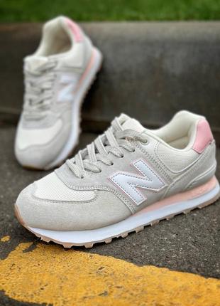 Жіночі кросівки від new balance натуральна замша