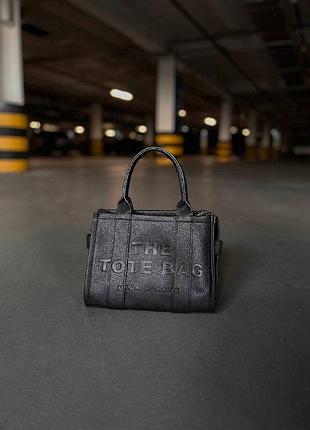 Женская сумка marc jacobs tote mini mj марк джейкобс большая сумка шопер на плечо легкая сумка из экокожи