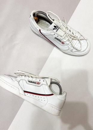 Кожаные кроссовки adidas continental оригинал 42 размер3 фото