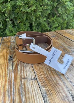 Новый ремень calvin klein ( ck casual leather belt ) с америки l7 фото