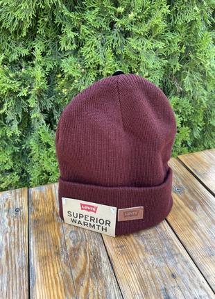 Нова шапка levis (левіс burgundy hat) з американцями9 фото