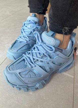 Кроссовки кожа натуральная в стиле balenciaga track 💙💙💙