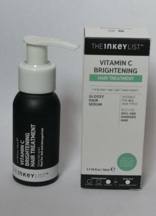 The inkey list vitamin c brightening hair treatment освітлюючий засіб для волосся з вітаміном с50 мл1 фото